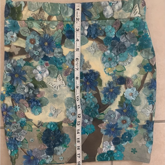 Skirt- (Size Small) Tailored handmade Signed at hemline by Tina Z, 2017 - Picture 9 of 12